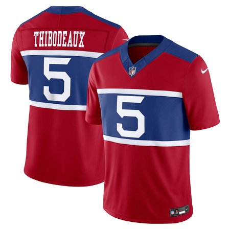 6a92b1983ce9a336bc1b49283bb7db4a.jpeg Men's New York Giants #5 Kayvon Thibodeaux Century Red Alternate Vapor F.U.S.E. Limited Jersey