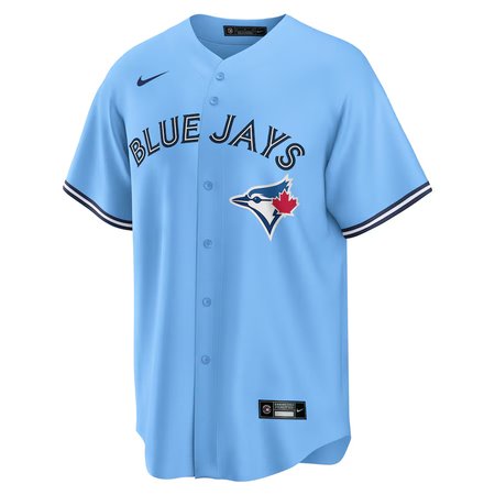 Men's Toronto Blue Jays #27 Vladimir Guerrero Jr.  Powder Blue Alternate Replica Player Jersey