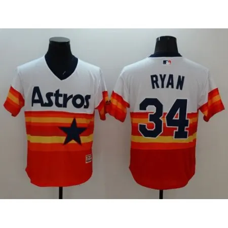 6c178ed9b113f1e02ec479dbead6180f.webp Astros #34 Nolan Ryan White/Orange Flexbase Authentic Collection Cooperstown Stitched MLB Jersey