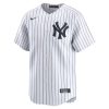 Men's New York Yankees #99 Aaron Judge  White Home Limited Player Jersey
