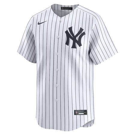 Men's New York Yankees #99 Aaron Judge  White Home Limited Player Jersey