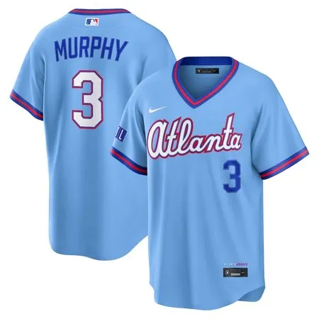 Youth Atlanta Braves #3 Dale Murphy Nike Powder Blue 2026 City Connect Stadium Jersey 9Z85