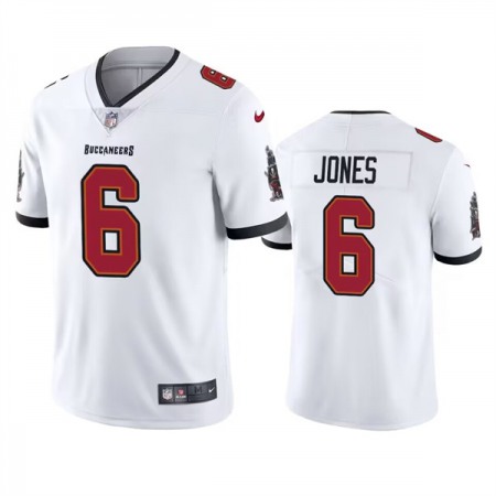 74de9df15b3ad431d43c03c302129578.jpeg Men's Tampa Bay Buccaneers #6 Julio Jones White Vapor Untouchable Limited Stitched Jersey