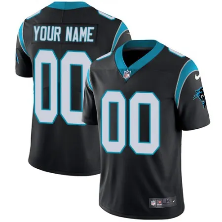75c446380feebf7873e826c888f33d01.webp Men's Carolina Panthers Customized Black Team Color Vapor Untouchable NFL Stitched Limited Jersey