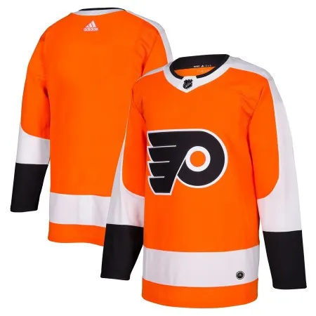 Men's  Philadelphia Flyers Orange Stitched NHL Jersey