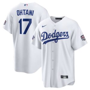 Youth Los Angeles Dodgers #17 Shohei Ohtani Nike White 2026 All-Star Game Replica Jersey