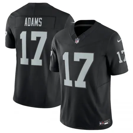 8247cfb87a787d8290c04a75701215ac.webp Men's Las Vegas Raiders #17 Davante Adams Black 2023 F.U.S.E Vapor Untouchable Stitched Football Jersey