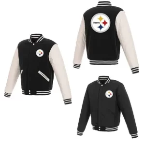 84ce9e451b9ace46e01bf8fd72689a51.webp Pittsburgh Steelers Reversible Jacket