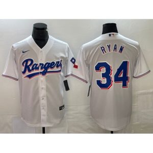 84d5140b2860432be0148e22b48de46e.jpeg Men's Texas Rangers #34 Nolan Ryan White Cool Base Stitched Baseball Jersey 6FR1