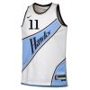 Youth Atlanta Hawks #11 Trae Young White 2024/25 Swingman City Edition Player Jersey