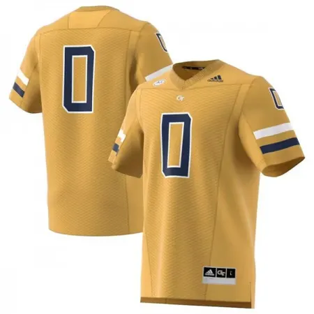 8866b412b450e0789b4589d407cb2fdf.webp Men's Georgia Tech Yellow Jackets ACTIVE PLAYER Custom Gold Stitched Jersey