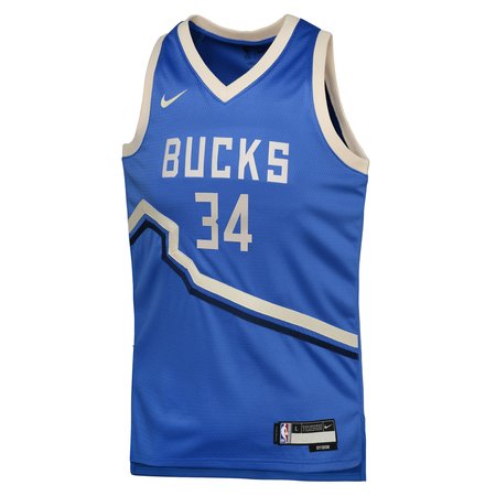 88bc9971fff2af7228edc4acd863009f.jpeg Youth Milwaukee Bucks Giannis Antetokounmpo Royal 2024/25 Swingman Player Jersey - City Edition