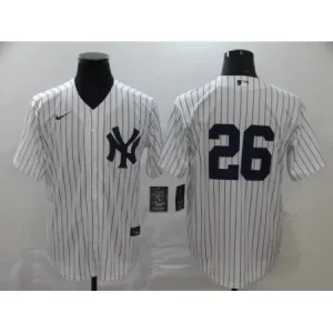 Men's New York Yankees #26 DJ LeMahieu White Cool Base Stitched MLB Jersey ZTXR
