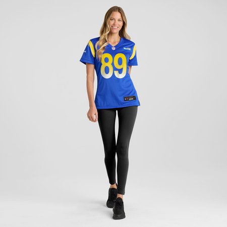 Women's Los Angeles Rams Tyler Higbee Royal Game Player Jersey
