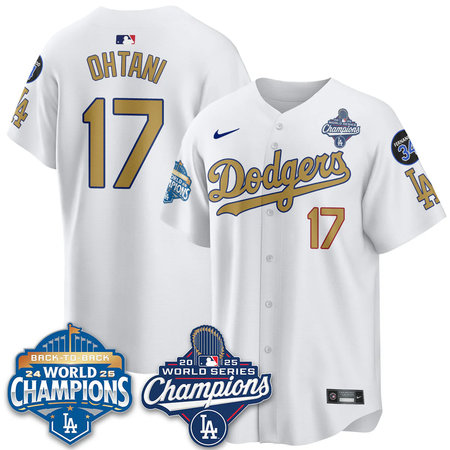 8fb6b4078c5425c3bb2ad14498209419.jpeg Men's Los Angeles Dodgers #17 Shohei Ohtani White 2025 World Series Champions Jersey DFZU