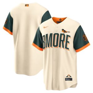 Men's Baltimore Orioles Nike Natural 2026 City Connect Stadium Jersey C5WW
