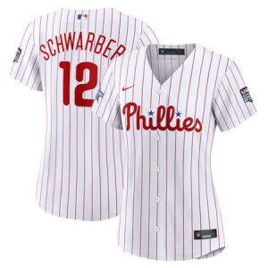 Women's Philadelphia Phillies #12 Kyle Schwarber Nike White 2026 All-Star Game Replica Jersey
