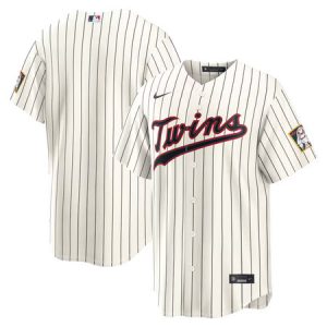 Men's Minnesota Twins Nike Cream 2026 Field of Dreams Stadium Jersey