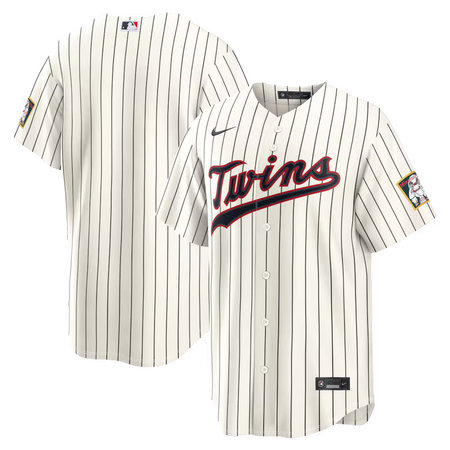 Men's Minnesota Twins Nike Cream 2026 Field of Dreams Stadium Jersey