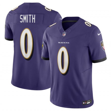 9831c028ab739716d19ada596cda929c.jpeg Men's Baltimore Ravens #0 Roquan Smith Purple 2023 F.U.S.E. Vapor Limited Football Jersey