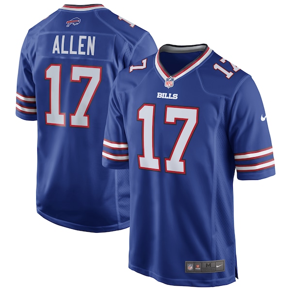 Josh Allen Buffalo Bills Nike Team Game Player Jersey - Royal/Red/White Josh Allen Buffalo Bills Nike Team Game Player Jersey - Royal/Red/White