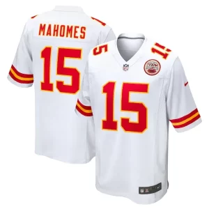 Patrick Mahomes Kansas City Chiefs Nike Game Jersey - White/Red