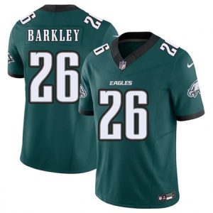 Men's Philadelphia Eagles #26 Saquon Barkley Green F.U.S.E. Vapor Untouchable Limited Stitched Football Jersey 1X5L