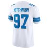 Men's Detroit Lions #97 Aidan Hutchinson White Vapor F.U.S.E. Limited Jersey