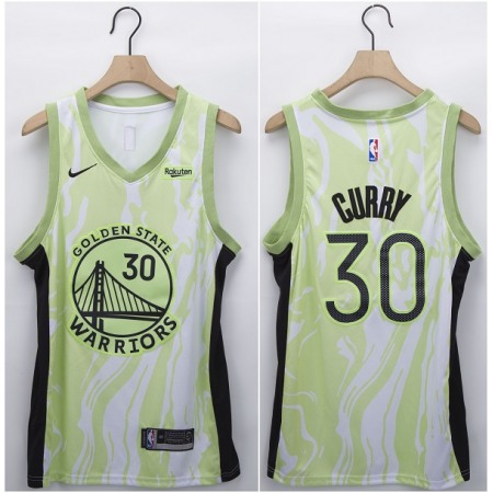 a223273866d5a212d560ab2d52b8a14e.jpeg Men's Golden State Warriors #30 Stephen Curry Green/White Fashion Edition Stitched NBA Jersey