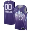 Unisex Utah Jazz Jordan Clarkson Purple 2024/25 Swingman Player Jersey - City Edition