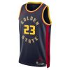 a3eb1bb62d637669cb4eb942aaf19673.jpeg Unisex Golden State Warriors #23 Draymond Green Navy 2024/25 Swingman City Edition Player Jersey