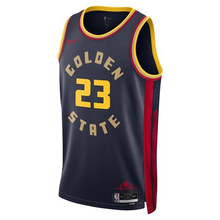 a3eb1bb62d637669cb4eb942aaf19673.jpeg Unisex Golden State Warriors #23 Draymond Green Navy 2024/25 Swingman City Edition Player Jersey