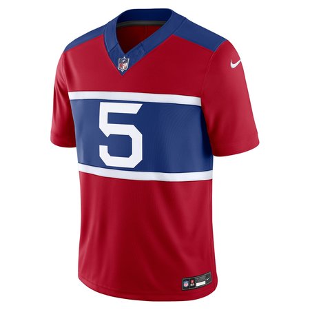 a3ef51d0265efbade01f0e71286417f7.jpeg Men's New York Giants #5 Kayvon Thibodeaux Century Red Alternate Vapor F.U.S.E. Limited Jersey