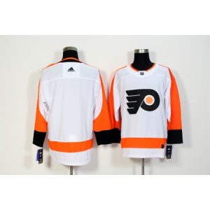 Men's  Philadelphia Flyers White Stitched NHL Jersey