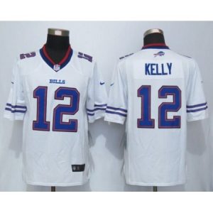 a79d7a32139ab06835bb76047677b705.jpeg Bills #12 Jim Kelly White Men's Stitched NFL Limited Jersey