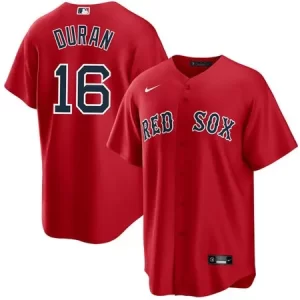 Men's Boston Red Sox #16 Jarren Duran  Red Home Replica Player Jersey