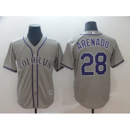 aa50aee8c4867a399b0e4f3ddc1f987d.webp Men's Colorado Rockies #28 Nolan Arenado Grey Cool Base Stitched MLB Jersey GQXK