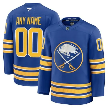 Men's Buffalo Sabres  Royal Home Premium Custom Jersey