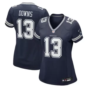 Women's Dallas Cowboys #13 Caleb Downs Nike Navy Game Jersey