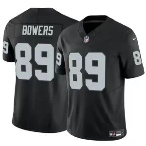 b4f10870372c5122d3564b29409da865.webp Men's Las Vegas Raiders #89 Brock Bowers Black 2024 Draft F.U.S.E Vapor Stitched Football Jersey