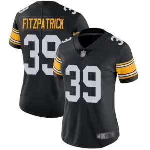 Women's Pittsburgh Steelers #39 Minkah Fitzpatrick Black Vapor Untouchaable Limited Stitched Jersey(Run Small)