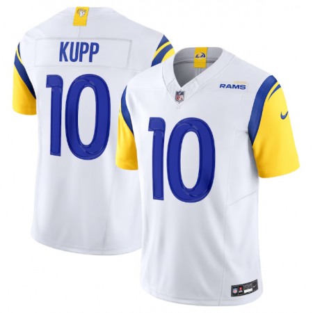 b843e2e9f3f7d6ac317b1a4291afddfe.jpeg Men's Los Angeles Rams #10 Cooper Kupp White 2023 F.U.S.E. Vapor Untouchable Limited Stitched Football Jersey