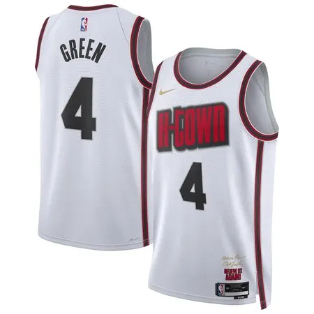 b8a7890d98b93762b833673d37ba513c.webp Unisex Houston Rockets #4 Jalen Green White 2024/25 City Edition Swingman Player Jersey