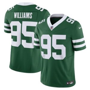 bd81747932c5744ac3eb1a7f08d92235.jpeg Men's New York Jets Quinnen Williams Legacy Green Vapor F.U.S.E. Limited Jersey