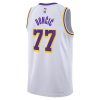 c084629c8e31c6bfb2fbfc7243095738.jpeg Unisex Los Angeles Lakers #77 Luka Doncic White Swingman City Edition Jersey