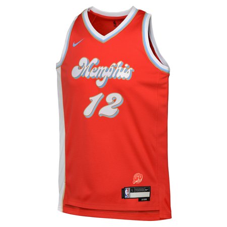 Youth Memphis Grizzlies Ja Morant Red 2024/25 Swingman Player Jersey - City Edition
