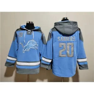 c71bf7ce0f7b4e8be77b82746992113b.webp Men's Detroit Lions #20 Barry Sanders Blue Ageless Must-Have Lace-Up Pullover Hoodie