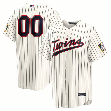 Men's Minnesota Twins Nike Cream 2026 Field of Dreams Stadium Custom Jersey