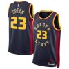 cc1ade0e59db808331af0d84871a72cb.jpeg Unisex Golden State Warriors #23 Draymond Green Navy 2024/25 Swingman City Edition Player Jersey