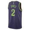 Unisex New Orleans Pelicans #2 Herbert Jones Purple 2024/25 Swingman City Edition Player Jersey